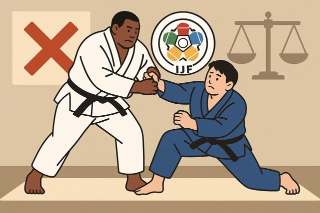 illustration of judo weight class abolition explained
